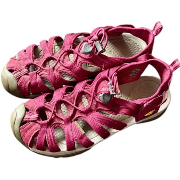 Keen Whisper Hiking Sandals - Beet Red - 9 - Picture 2 of 10